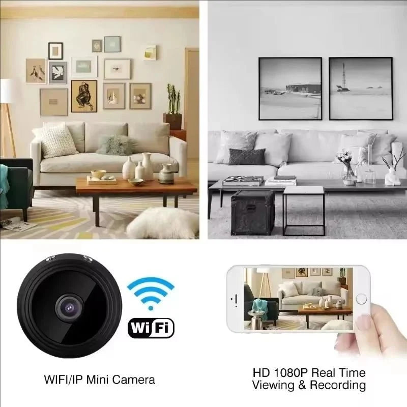 A9 WiFi Mini Camera - Wireless Video Recorder For Infants And Pets - stepyours.com