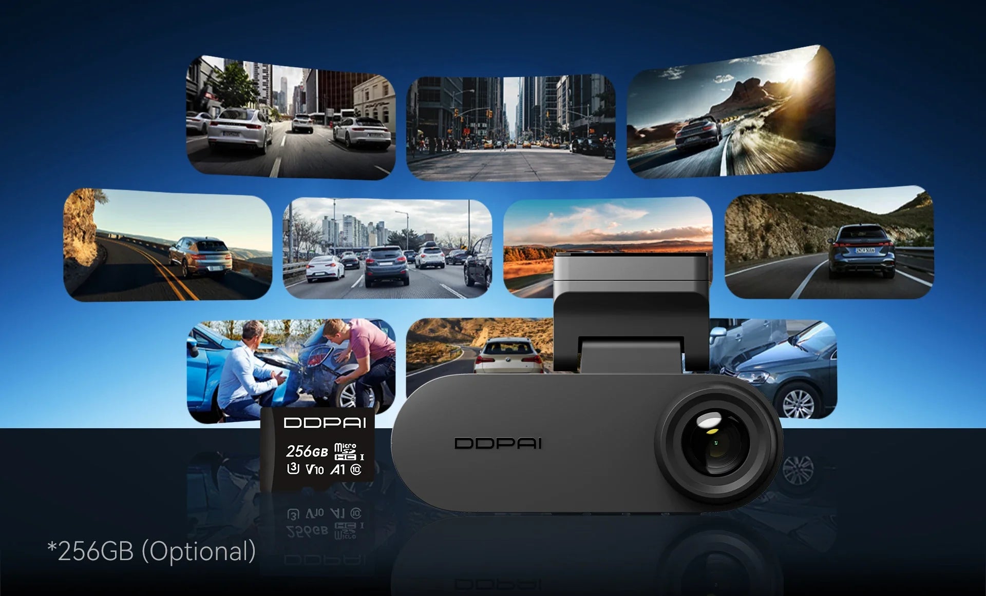 Pictrey A400 4K Dash Cam With Built In ADAS WiFi Night Vision Parking Monitor - stepyours.com