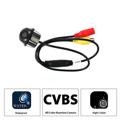 IP68 Waterproof 180 Degree Auto Parking Assist Rear View Camera 1080P AHD - stepyours.com