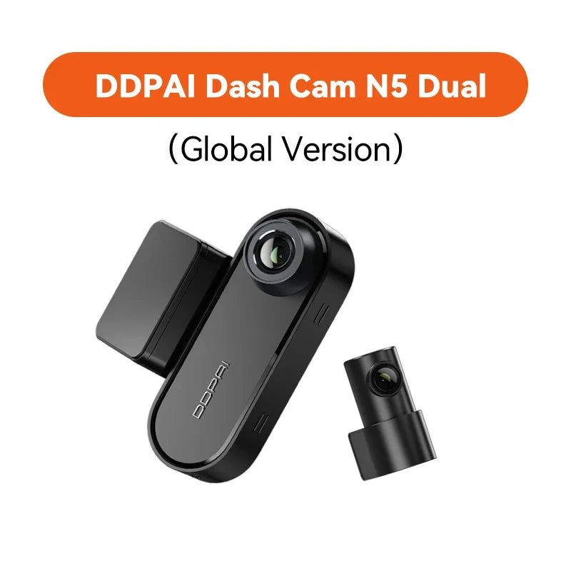 DDPAI N5 Dual Front and Rear Dash Cam 4K Ultra HD GPS ADAS Night Vision - stepyours.com