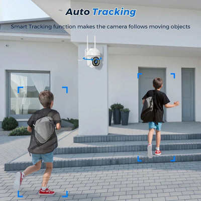 Yoosee 5MP Outdoor IP Camera Weatherproof IP66 360 PTZ Night Vision - stepyours.com
