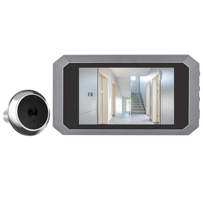 3.97 Inch LCD Peephole Camera Apartment Door 1080P - stepyours.com
