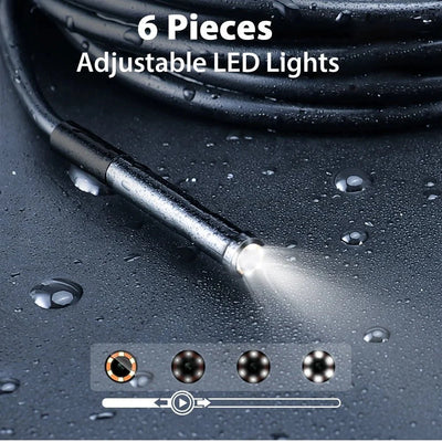 KERUI 2MP Industrial Endoscope Camera - Dual Lens, IP67 Waterproof, Type - C Ready - stepyours.com