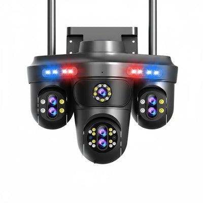 Difang 5MP WiFi IP Camera Outdoor PTZ 10x Zoom Auto Tracking CCTV - stepyours.com