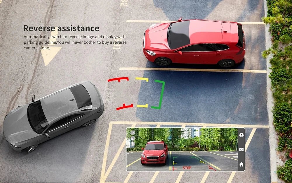 4 Channel 360 Dash Cam With 1080P Front Left Right Rear 24H Parking - stepyours.com