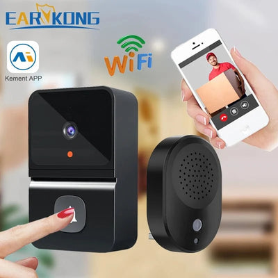 Intelligent Wireless Doorbell Waterproof 100m Range Camera - stepyours.com