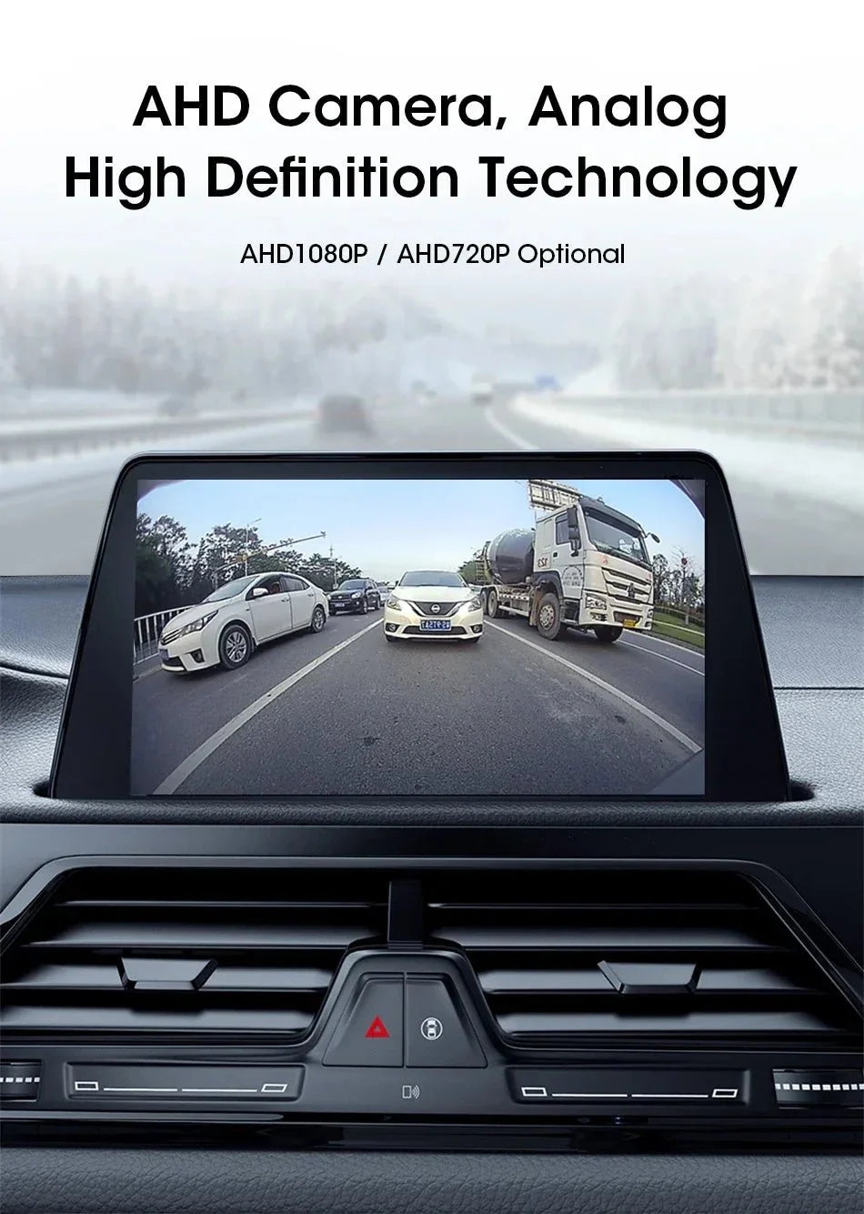 JMCQ AHD 1080P Car Rear View Camera 170 Degree Fisheye With Bracket For Opel - stepyours.com
