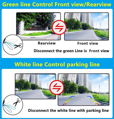 Smartour 4K CCD Fisheye Car Rear View Camera Night Vision With Parking Line - stepyours.com