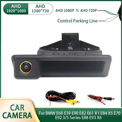 AHD 1080P Waterproof BMW Rear View Camera For E60 E39 E90 E82 X1 X5 X6 - stepyours.com