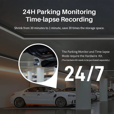 2K Kawa Mini 3 Pro Car Dash Cam With WiFi App Parking Mode And Voice Control - stepyours.com