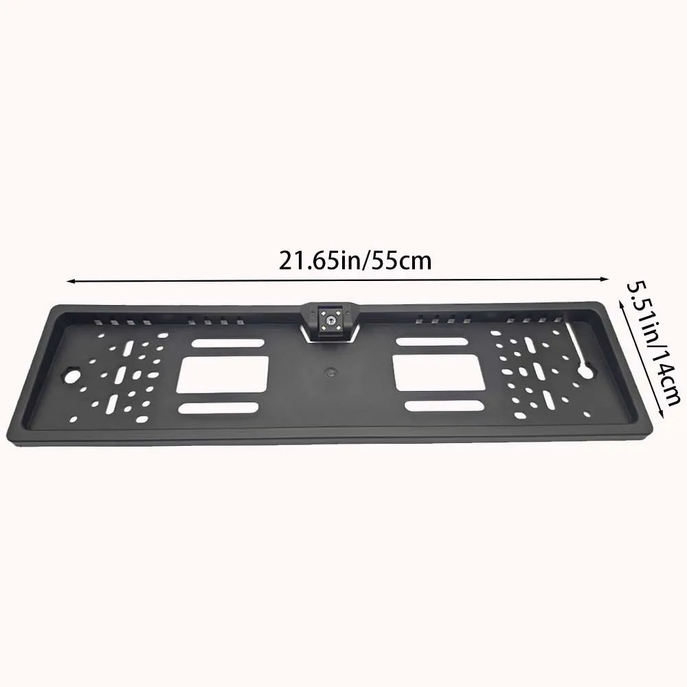 European LED License Plate Rearview Camera For Truck SUV Camper Night Vision - stepyours.com