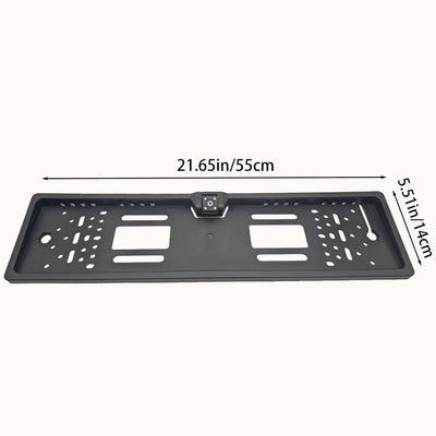 European LED License Plate Rearview Camera For Truck SUV Camper Night Vision - stepyours.com