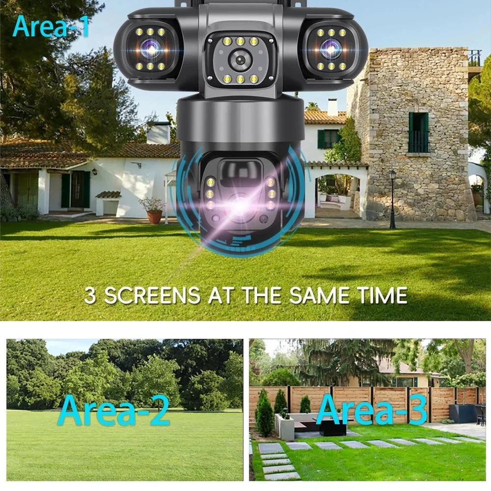 Solar Powered 4G Outdoor Security Camera With PIR Human Detection Night Vision - stepyours.com
