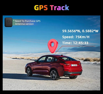 4K Dash Cam With Wireless CarPlay Android Auto GPS 7 Inch Or 10.26 Inch - stepyours.com