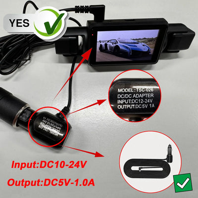 4 Channel WiFi Dash Cam 1080P Front Rear Left Right Night Vision Loop Recording - stepyours.com