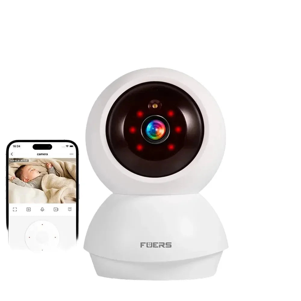 Fuers 5MP WiFi Camera Tuya Smart AI Motion Baby Monitor - stepyours.com