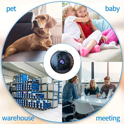 Mini WiFi 1080P Security Camera Night Vision Instant Alerts - stepyours.com