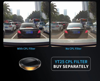 TiESFONG 4CH GPS Dash Cam I7Pro Front 4K 2K Plus 3x1080P Car DVR WiFi - stepyours.com