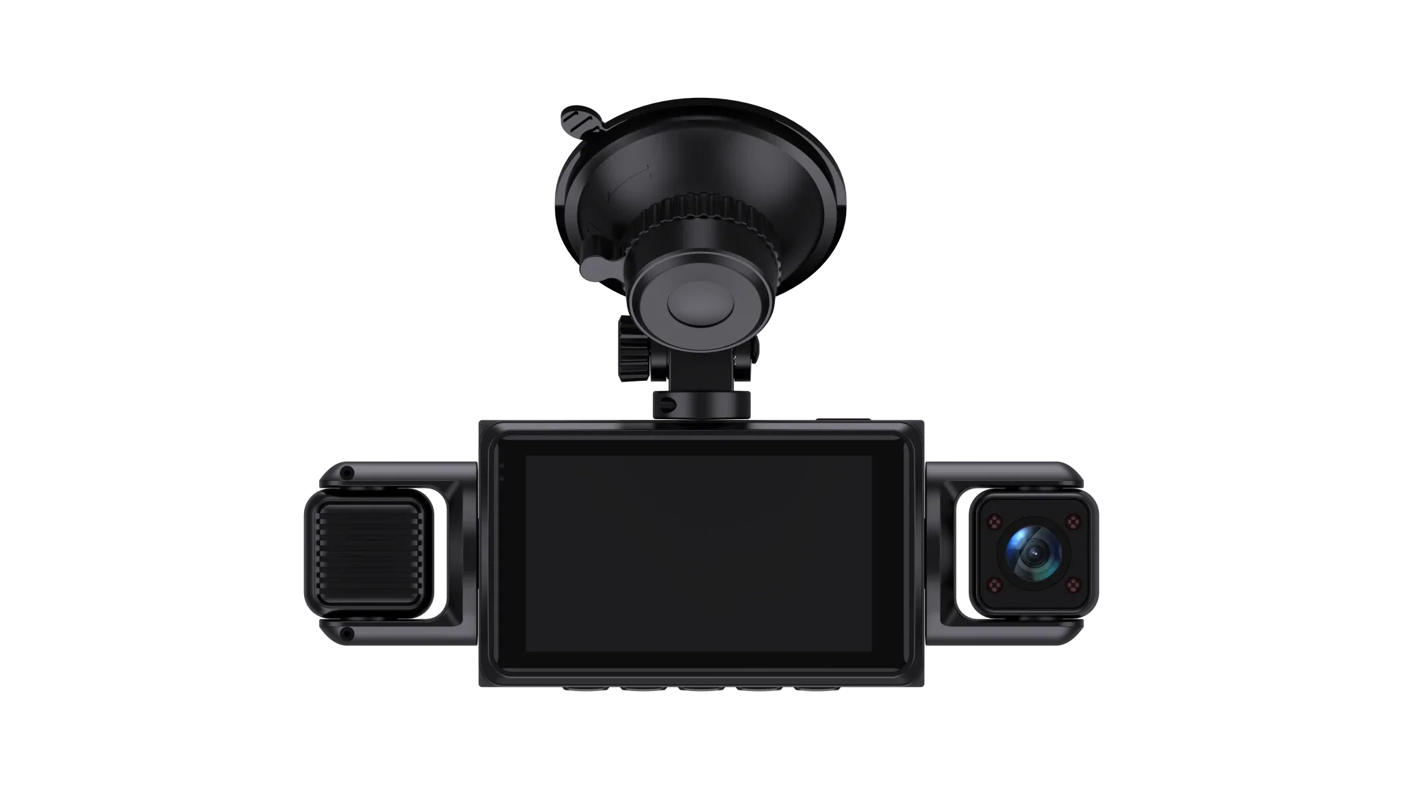 4 Channel WiFi Dash Cam 1080P Front Rear Left Right Night Vision Loop Recording - stepyours.com