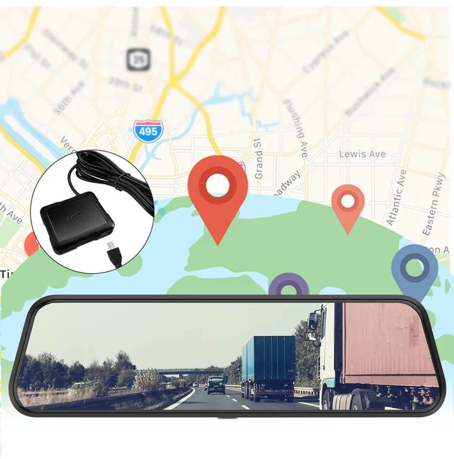 4K Car DVR Touch Screen Dash Cam CarPlay Android Auto Night Vision - stepyours.com