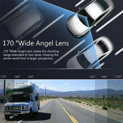 USB Dash Cam 1080P HD Night Vision With ADAS And G Sensor - stepyours.com