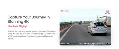 Vantrue E1 Pro 4K Mini Dash Cam Starvis Night Vision HDR WiFi GPS 1TB - stepyours.com
