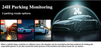 4K Dash Cam With WiFi GPS Mini Front Car DVR 24H Parking G Sensor - stepyours.com