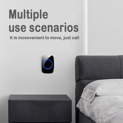 EU Plug Wireless Doorbell 300M Range Waterproof 433MHz - stepyours.com