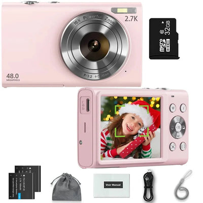 4K Autofocus Vlogging Camera 42MP With Two Point Eight Inch Screen Camcorder - stepyours.com