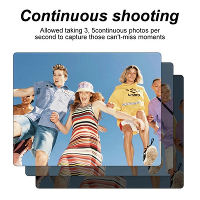 Compact 4K Digital Camera With 18X Zoom 180 Degree Flip Screen WiFi Vlog Cam - stepyours.com
