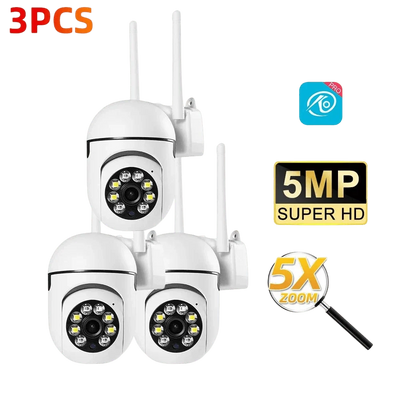 OKam Pro Indoor 8MP WiFi IP Camera - Smart Tracking And 355 Degree Pan - stepyours.com