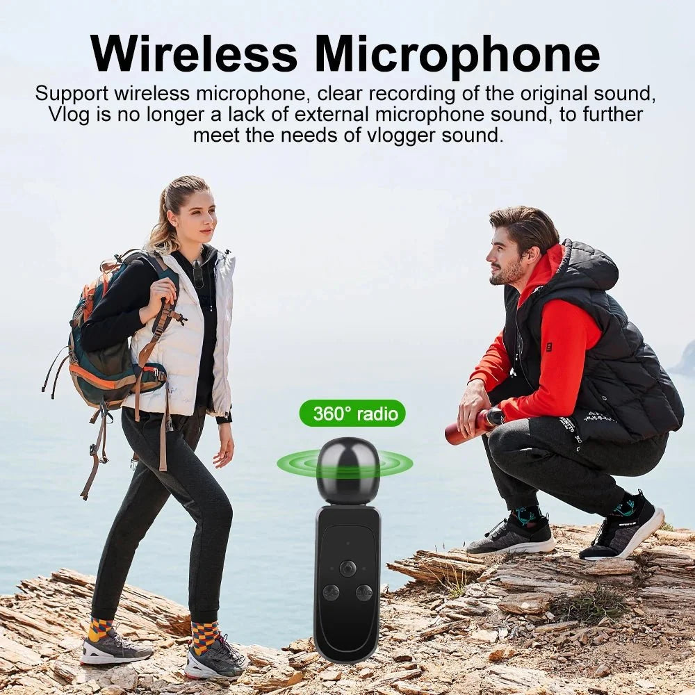 Ourlife MTR60 Action Camera 5K 30FPS Waterproof 2 Inch Touch LCD 4K60FPS WiFi - stepyours.com