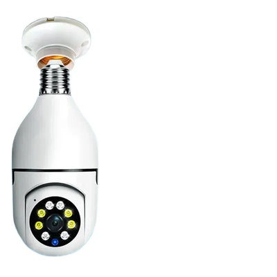 1080P HD E27 Bulb Surveillance Camera Auto Tracking And Wireless Night Vision - stepyours.com