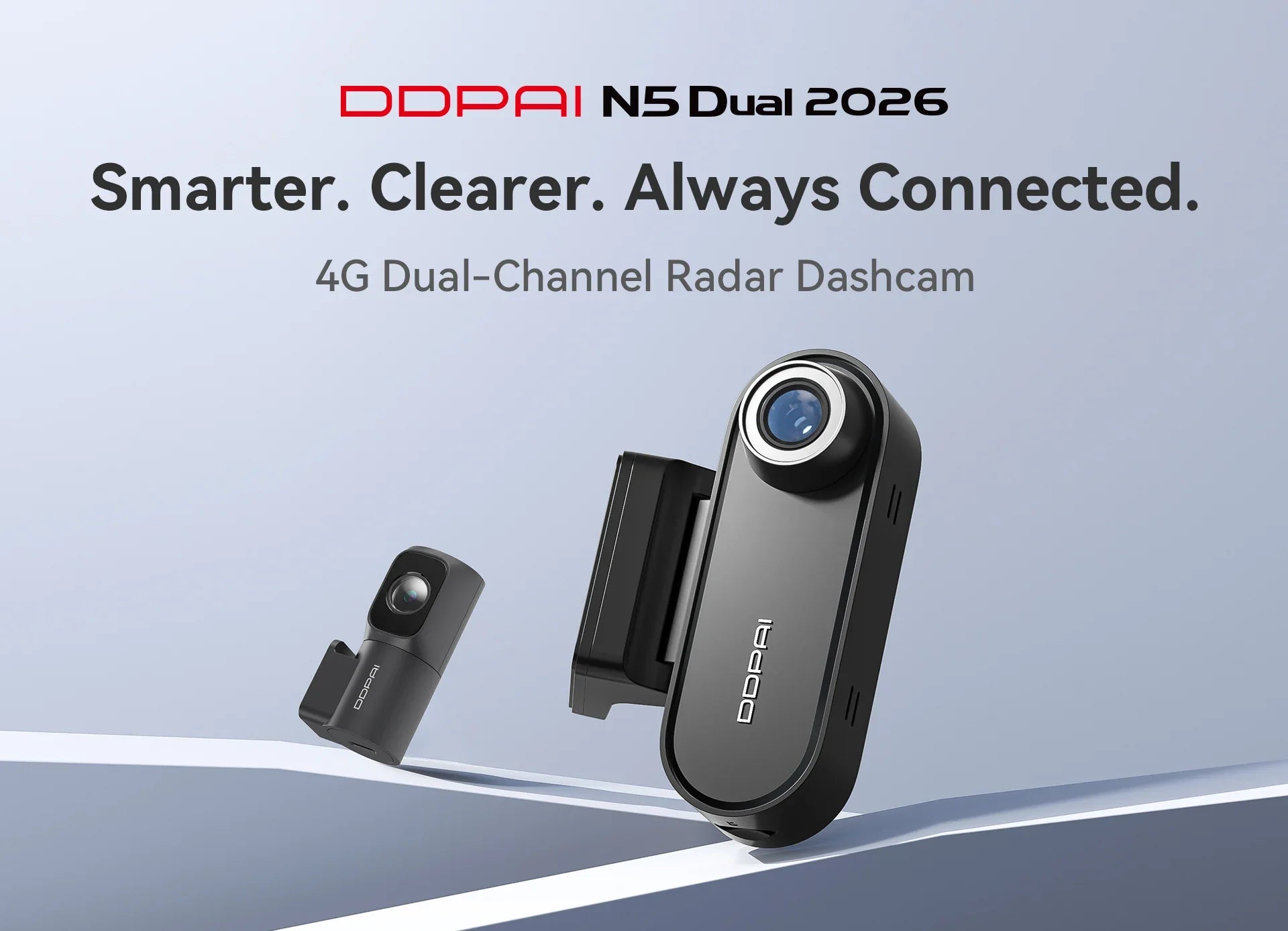 DDPAI N5 Dual 4K HDR Dash Cam Front And Rear AI Night Vision WiFi 6 GPS ADAS - stepyours.com