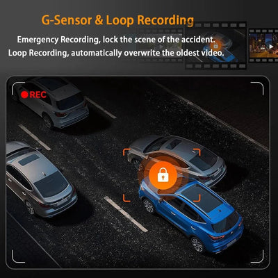 4 Channel Dash Cam 360 Degree Car Video Recorder Night Vision Parking Monitor - stepyours.com