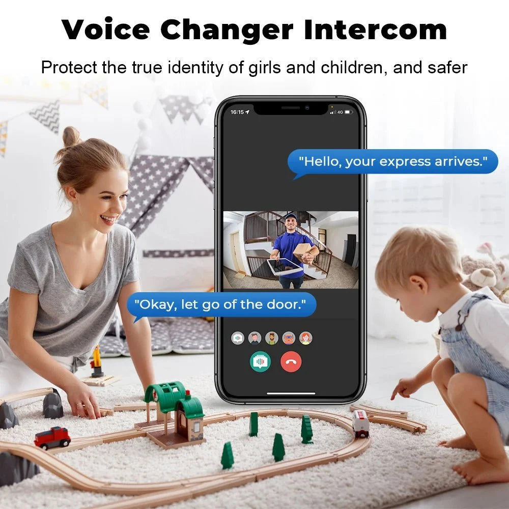 2026 Wireless Smart Video Doorbell With 2 Way Audio - stepyours.com