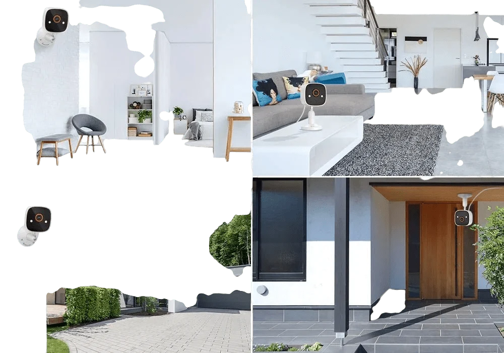 Jennov 2K HD Wireless Security Camera Color Night Vision IP66 Weatherproof - stepyours.com