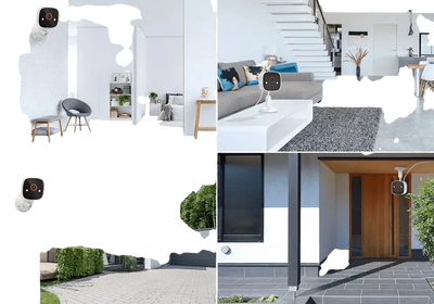 Jennov 2K HD Wireless Security Camera Color Night Vision IP66 Weatherproof - stepyours.com
