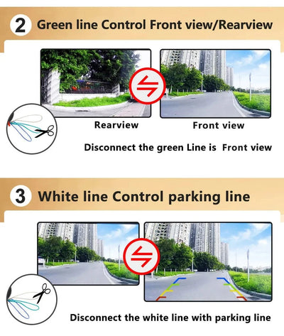 Smartour 4K Fisheye Car Rear View Camera 180 Degree Night Vision Parking Helper - stepyours.com