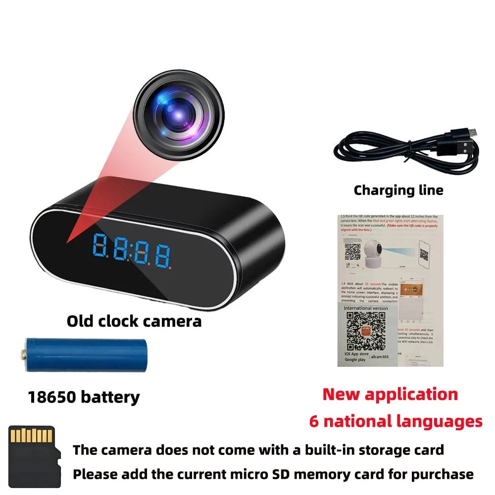 4K WiFi Camera Night Vision Motion Detection Remote Viewing - stepyours.com