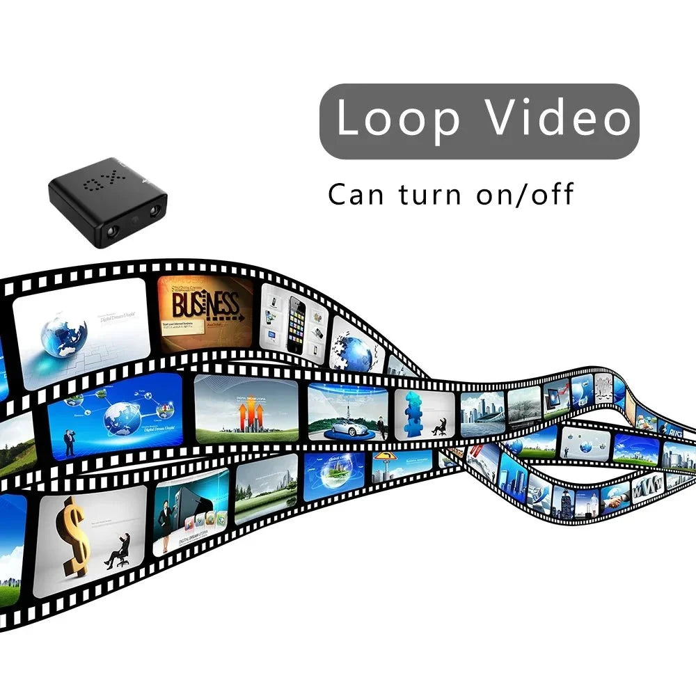 Mini Camera 1080P No WiFi Night Vision For Home Security - stepyours.com