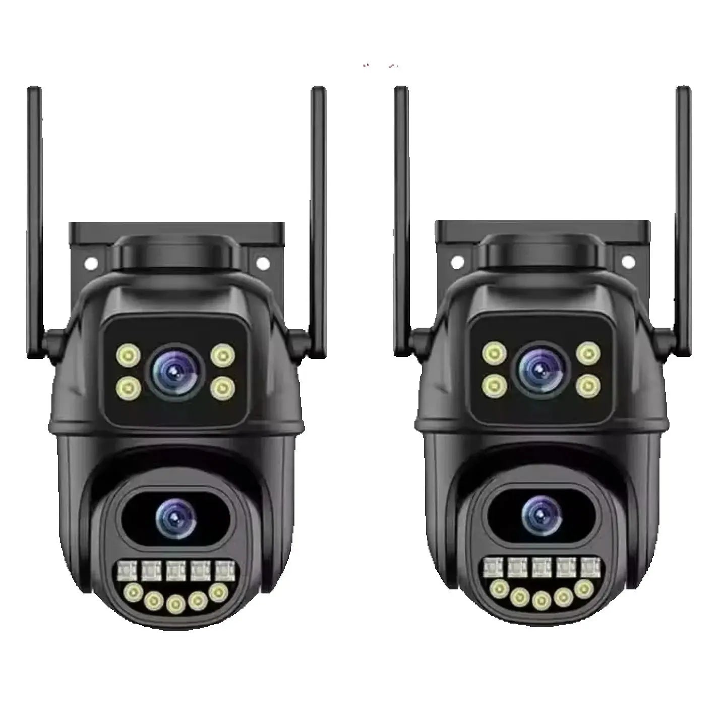 4K 8MP WiFi Surveillance Camera - AI Human Detection with Dual Lens - stepyours.com