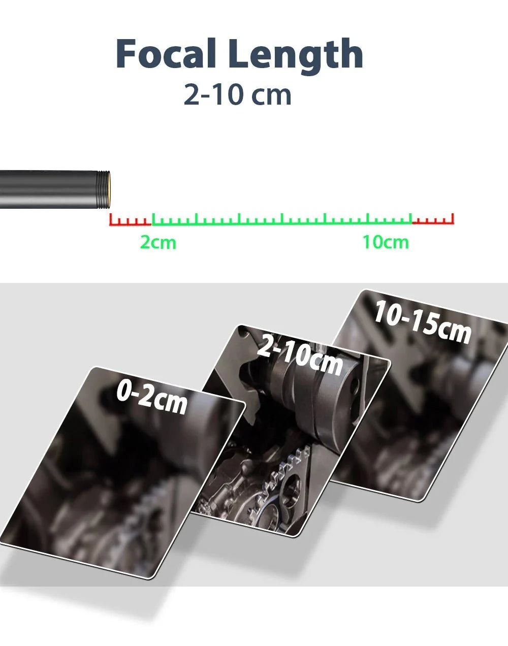 KERUI 2MP Industrial Endoscope Camera - Dual Lens, IP67 Waterproof, Type - C Ready - stepyours.com