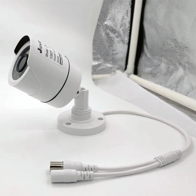 Jienuo 4K AHD CCTV Camera Outdoor Indoor IP66 Night Vision 5MP Home Surveillance - stepyours.com