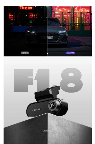 DDPAI N5 Dual 4K HDR Dash Cam Front And Rear AI Night Vision WiFi 6 GPS ADAS - stepyours.com