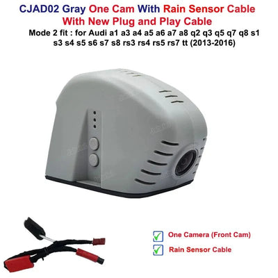 Plug And Play Audi Dash Cam With App Control 1080p Front Camera A3 A4 A5 A6 Q5 Q7 - stepyours.com
