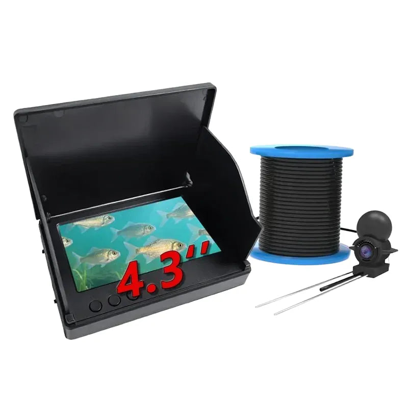 Dodosee 220 Degree Underwater Fishing Camera 1080P Night Vision LCD Fish Finder - stepyours.com