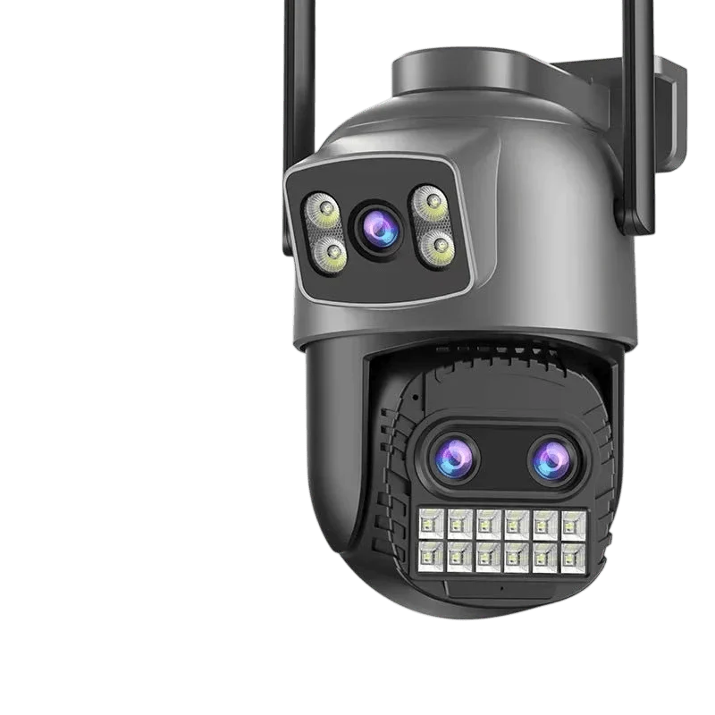 BESDER 15MP WiFi Outdoor Camera Dual Screen 10X Zoom PTZ Security IP Cam - stepyours.com