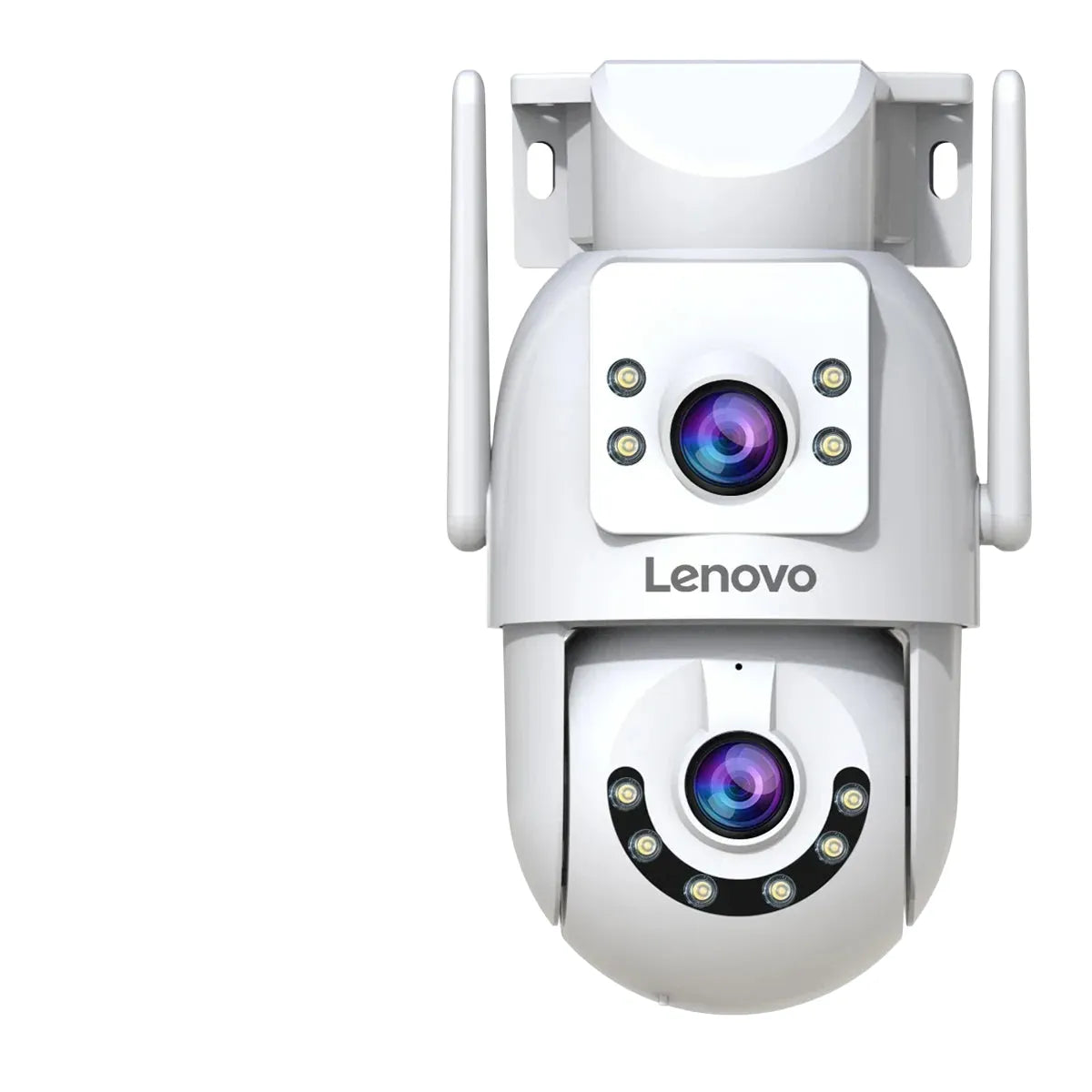 Lenovo 4K WiFi Surveillance Camera - Outdoor Dual Lens PTZ With Auto Tracking by stepyours.com