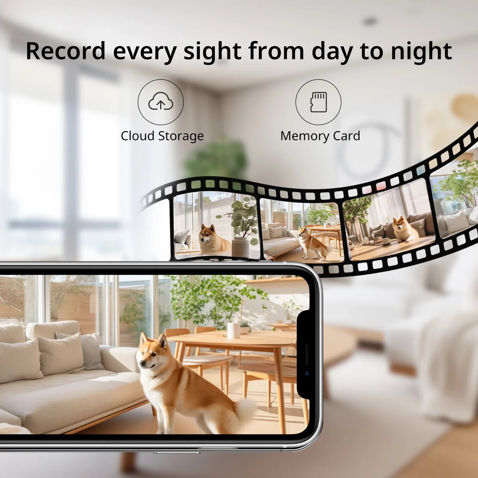 BoyKeep 3MP Dual Band WiFi Indoor Home Security Camera K10 Motion Detection - stepyours.com